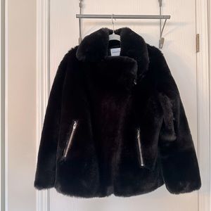 Kooples x Sport Faux Fur Jacket